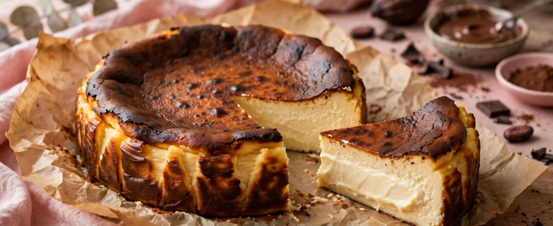 Receita de Cheesecake Basco Queimado para Vender (o Basque Cheesecake Cremoso)