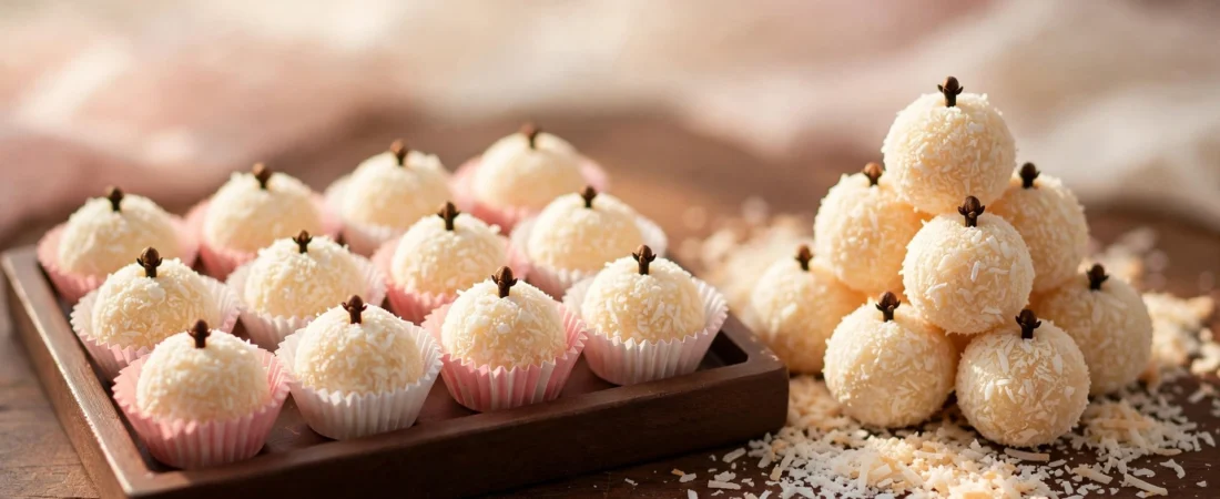 Receita de Beijinho de Coco Gourmet para Vender