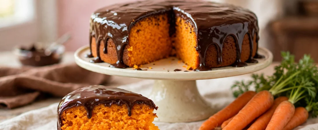 Receita de Bolo de Cenoura com Cobertura de Chocolate para Vender