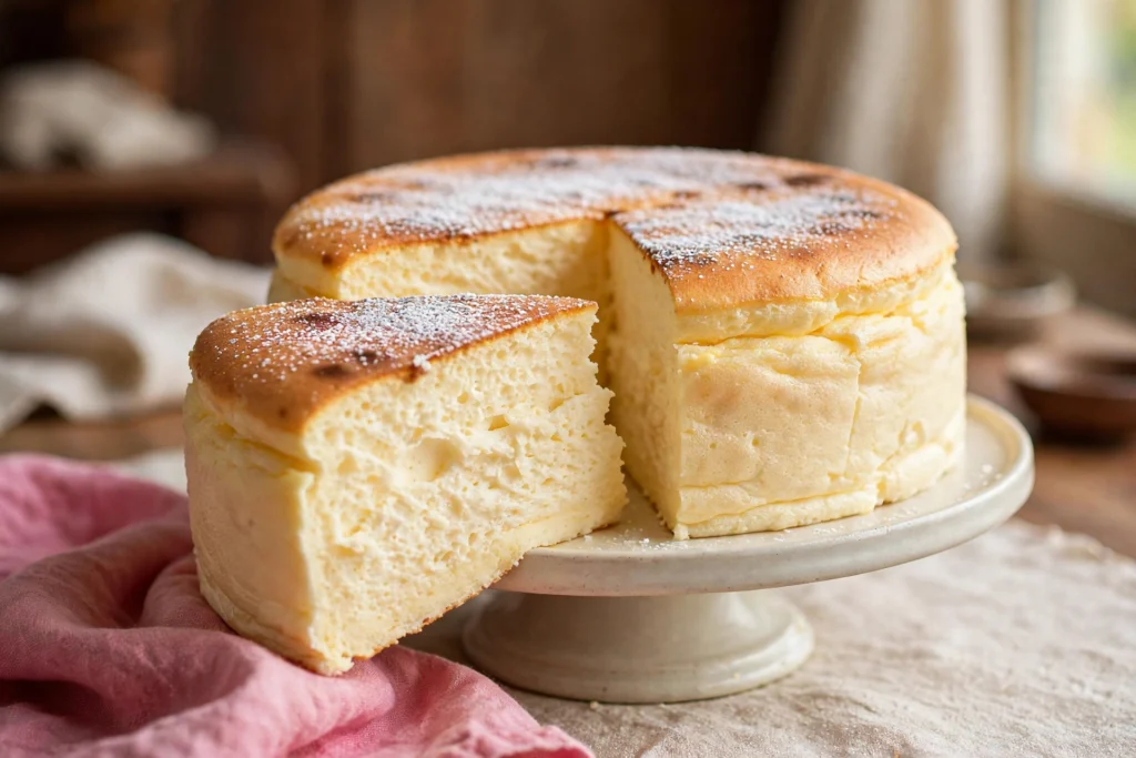 Receita de Cheesecake Japonês Tradicional para Vender (Bolo Nuvem de Osaka)