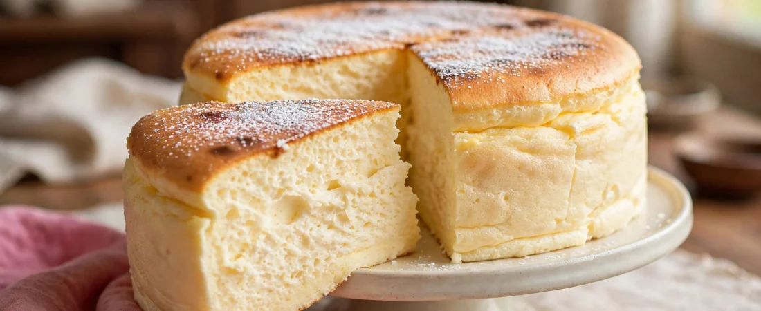 Receita de Cheesecake Japonês Tradicional para Vender (Bolo Nuvem de Osaka)