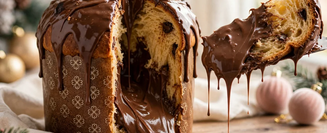 Receita de Chocotone Trufado para Vender (Recheio de Brigadeiro Trufado)