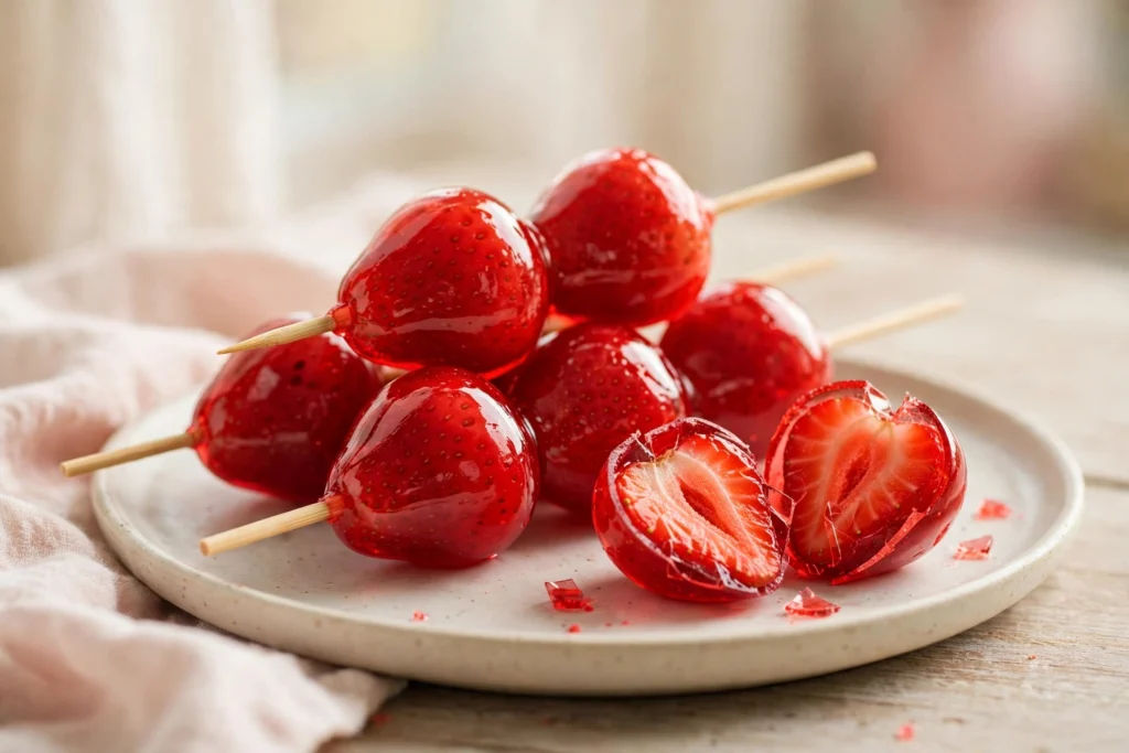 Receita de Morango Cravejado (Morango do Amor) para Vender