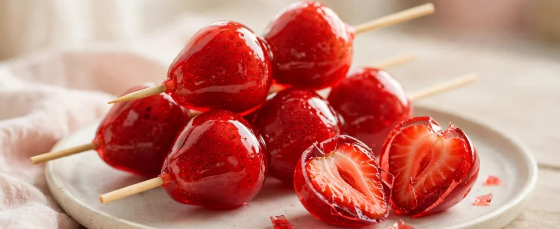 Receita de Morango Cravejado (Morango do Amor) para Vender