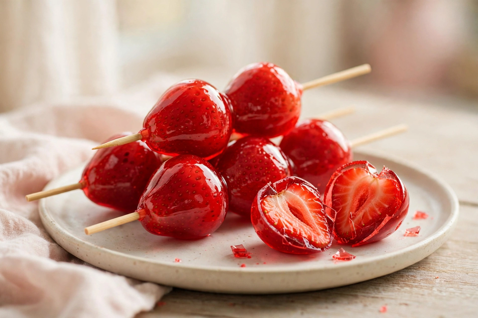 Receita de Morango Cravejado (Morango do Amor) para Vender