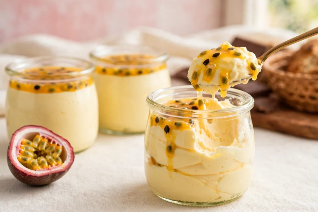 Receita de Mousse de Maracujá no Pote para Vender (3 Ingredientes, Sem Gelatina)