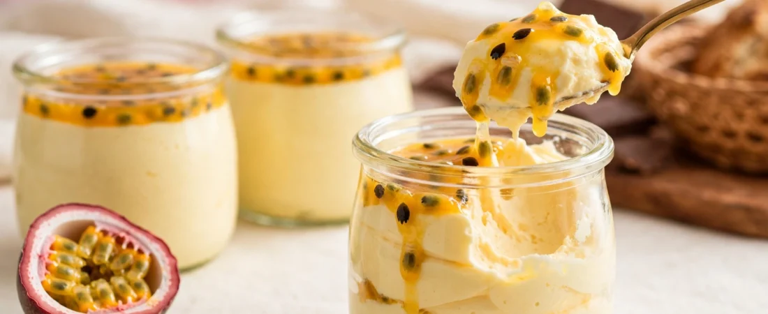 Receita de Mousse de Maracujá no Pote para Vender (3 Ingredientes, Sem Gelatina)